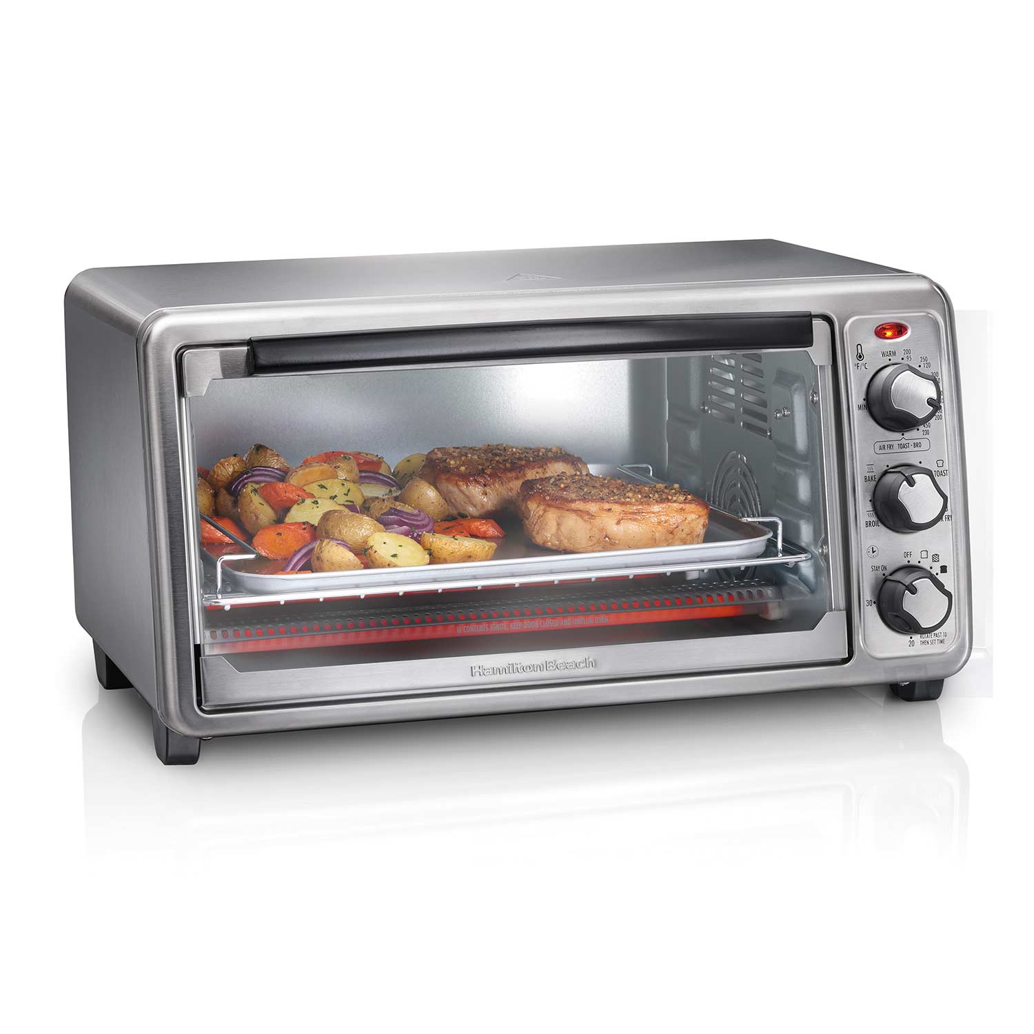 Sure-Crisp® Air Fryer Toaster Oven, Stainless Steel (31413)
