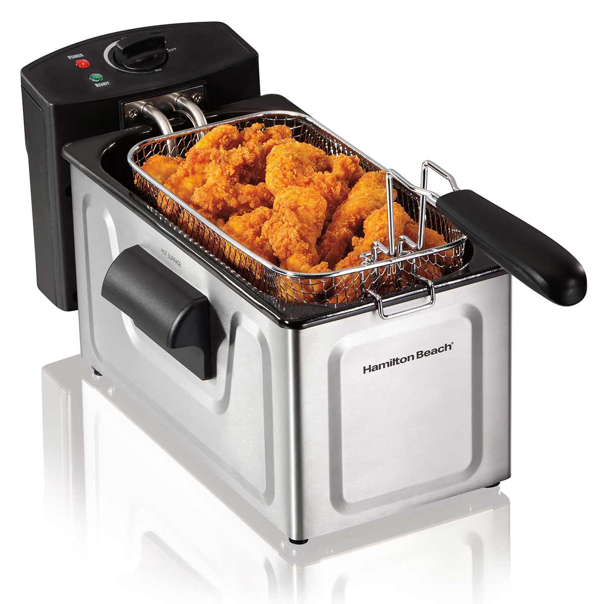 Deep Fryer, 1.9 Liter/8 Cup Oil Capacity with Immersed Heating Element (35325)