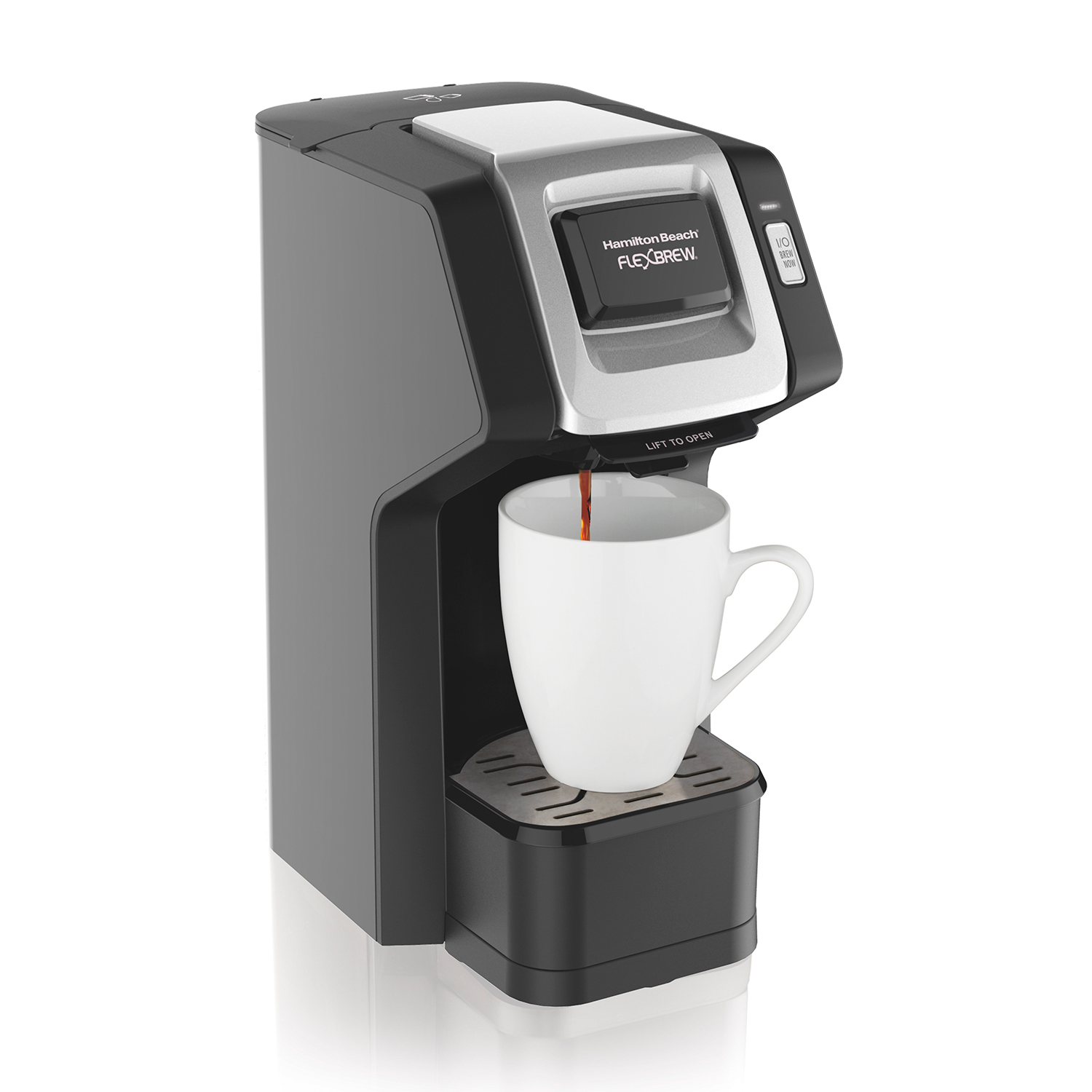 Hamilton Beach Flexbrew® Single Serve Coffee Maker Black And Silver 49974