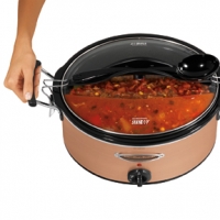 Hamilton Beach: Stay or Go® 6 Quart Copper-look Slow Cooker (33164)
