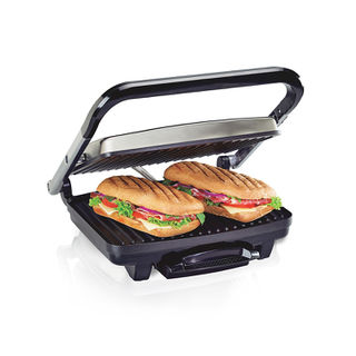 Panini Press & Indoor Grill, Stainless Steel (25410MN)