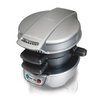Breakfast Sandwich Maker, Gray (25475MN)