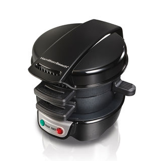 Breakfast Sandwich Maker, Black (25477MN)