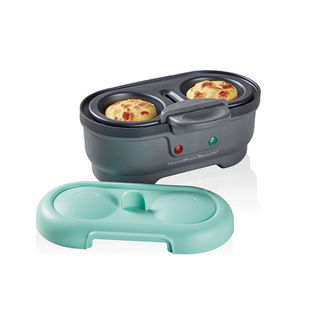Egg Bites Maker with Hard-Boiled Eggs Insert, Teal (25511MN)