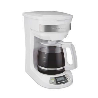 Programmable Coffee Maker, White (46294J)