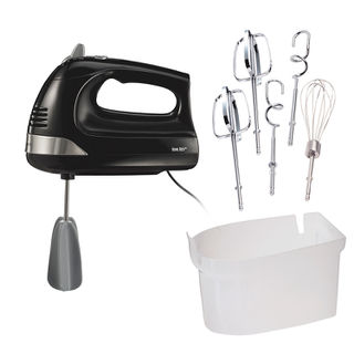 Details for 6 Speed Hand Mixer with Snap-On Case, Black (62639C) 6 Speed Hand Mixer with Snap-On Case, Black (62639C)