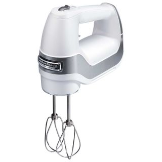 Details for Hamilton Beach® Professional Hand Mixer 5 Speed, White (62652) Hamilton Beach® Professional Hand Mixer 5 Speed, White (62652)