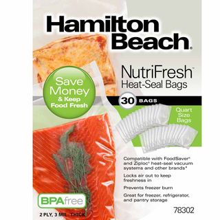 Details for NutriFresh™ Quart Heat Seal Bags, 30 Count (78302) NutriFresh™ Quart Heat Seal Bags, 30 Count (78302)