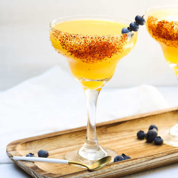 Recipe for Frozen Mango Margarita Mocktail Recipe