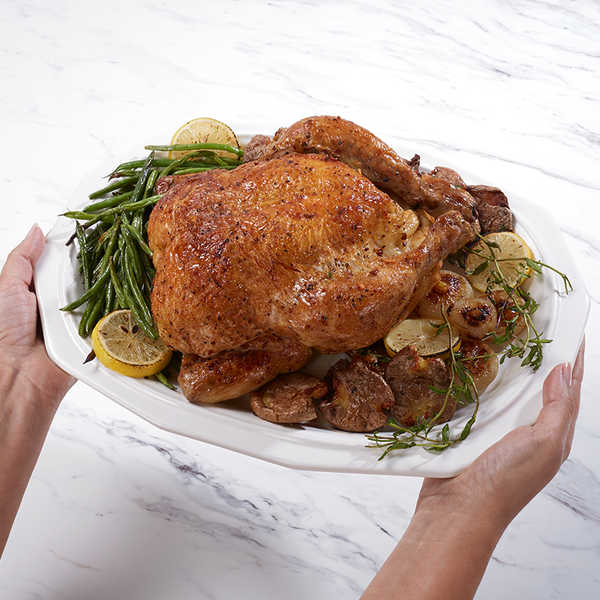 Recipe for Air Fryer Roasted Chicken