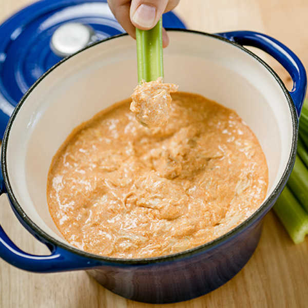 Recipe for Slow Cooker Buffalo Chicken Dip