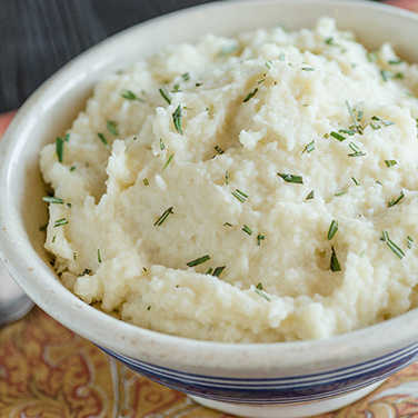Recipe for Sous Vide Mashed Potatoes with Garlic and Herbs