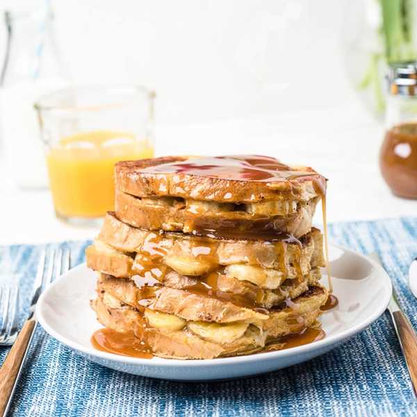 Recipe for Banana Stuffed French Toast