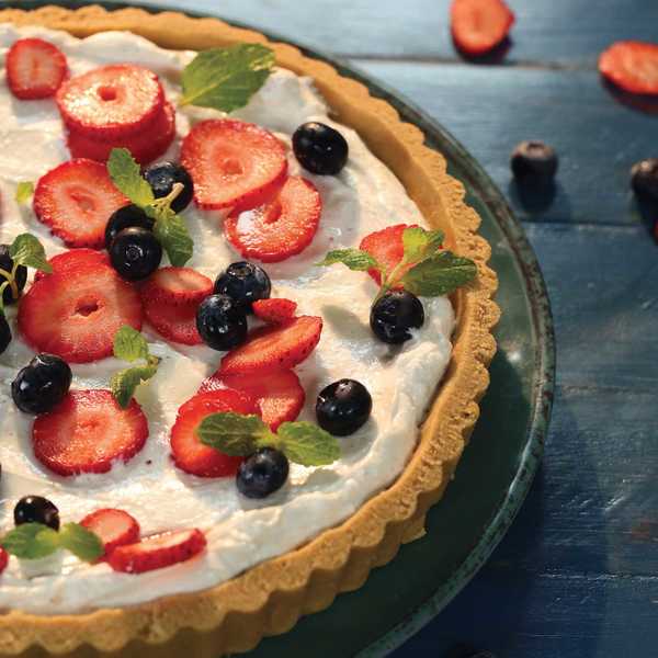 Recipe for Berry Yogurt Tart