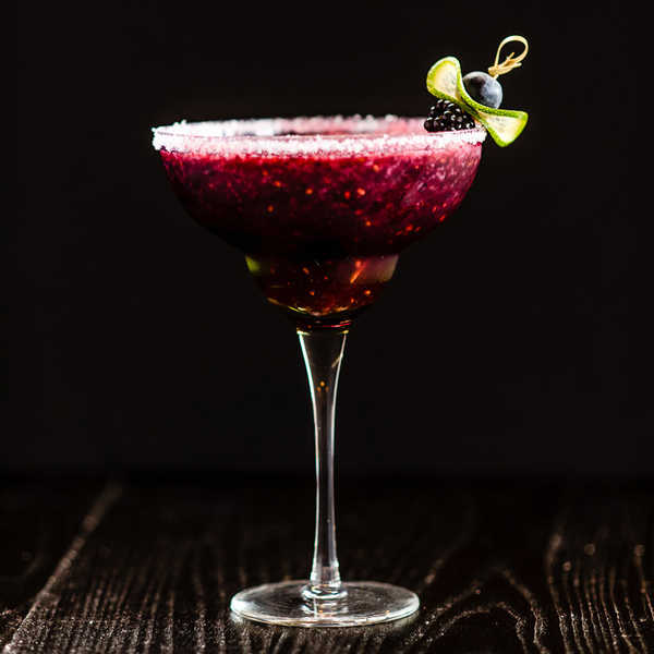 Recipe for Black and Blue Margarita