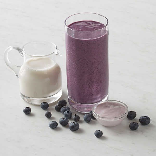 Recipe for Bananas for Blueberries Smoothie