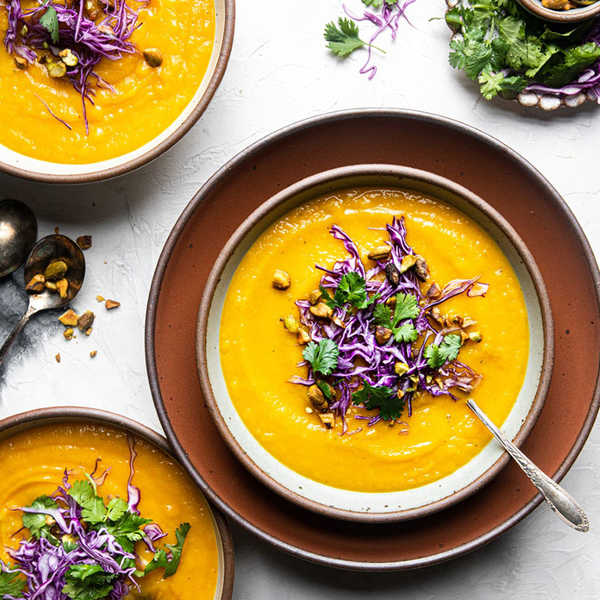 Recipe for Easy Slow Cooker Butternut Squash Soup