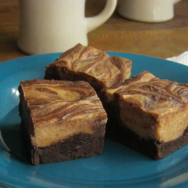 Recipe for Cafe Mocha Marble Brownies