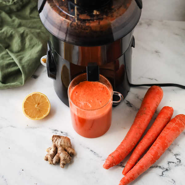 Recipe for Carrot Ginger Juice