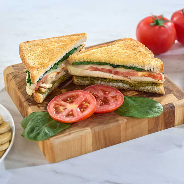 Recipe for Chicken Pesto Sandwich