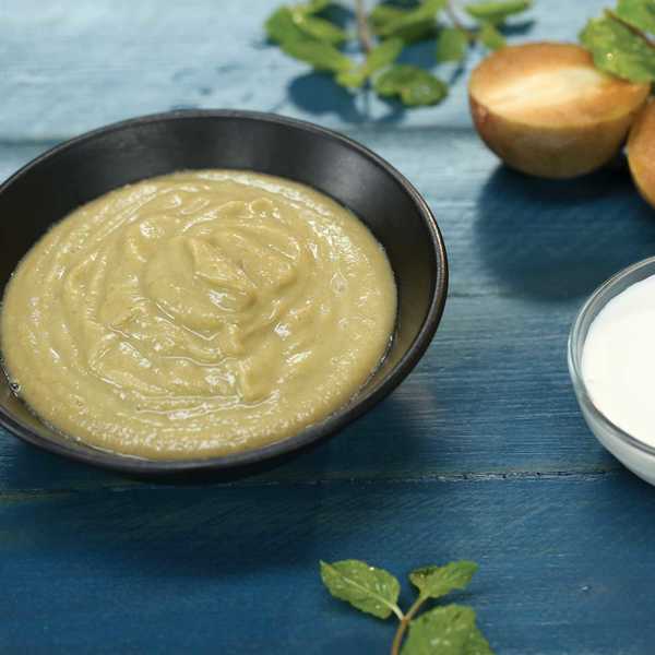 Recipe for Chikoo & Yogurt