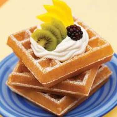 Recipe for Crispy Ginger Ale Waffles