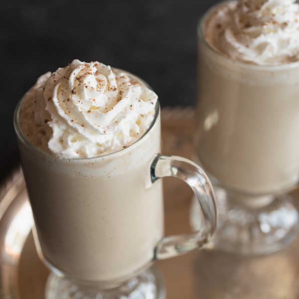 Recipe for Eggnog Latte