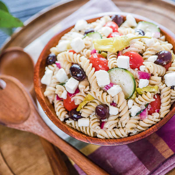 Recipe for Greek Pasta Salad