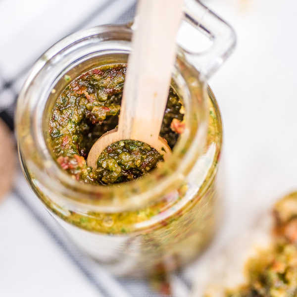 Recipe for Sun-Dried Tomato Pesto