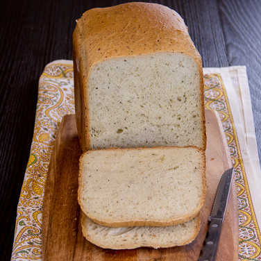 Recipe for Italian Parmesan Bread for 1.5-lb. Loaf Breadmaker