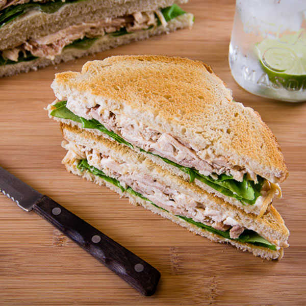 Recipe for Shredded Chicken Sandwich