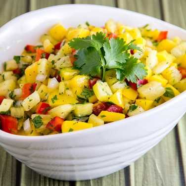 Recipe for Mango Pineapple Salsa