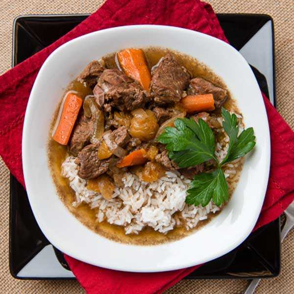 Recipe for Slow Cooker Moroccan Spiced Lamb Stew