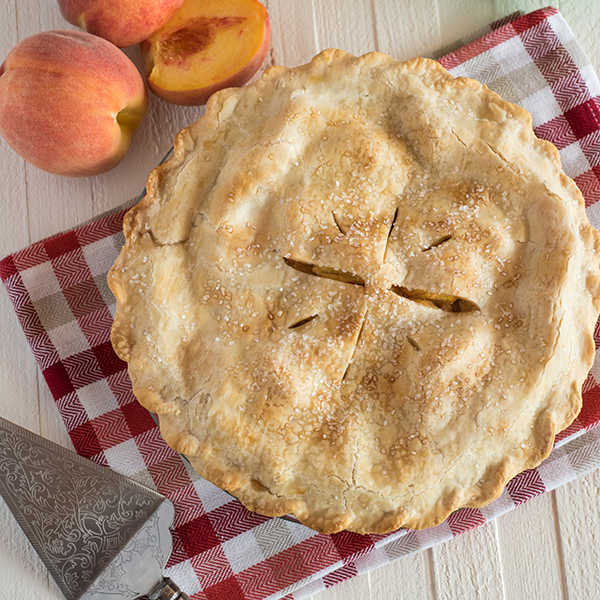 Recipe for Fresh Peach Pie