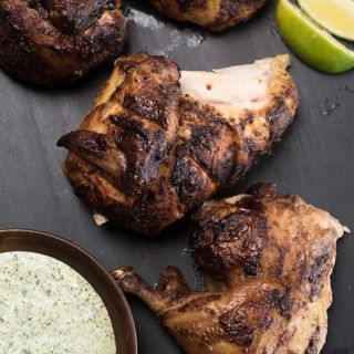  Recipe for Peruvian Rotisserie Chicken with Green Sauce