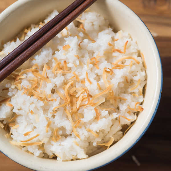 Recipe for Pressure Cooker Coconut Rice