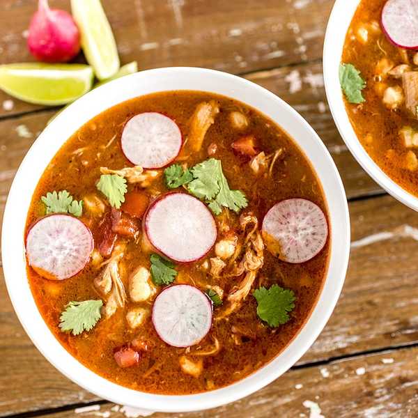Recipe for Pressure Cooker Pork Pozole Rojo