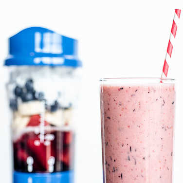 Recipe for Red, White & Blue Power Smoothie