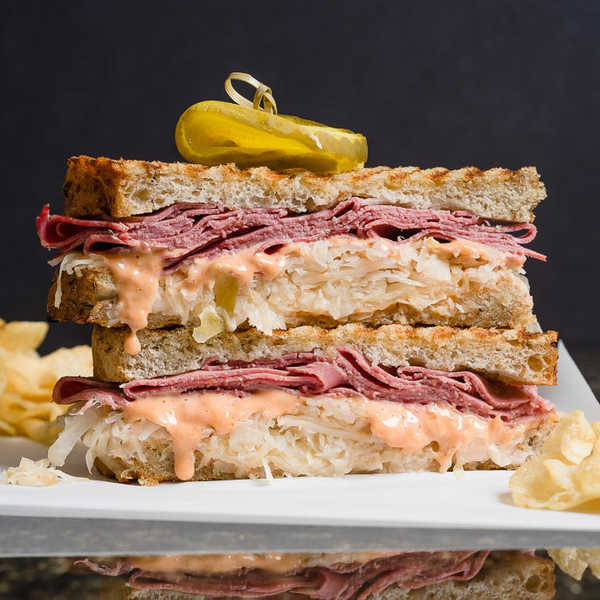 Recipe for Reuben Panini