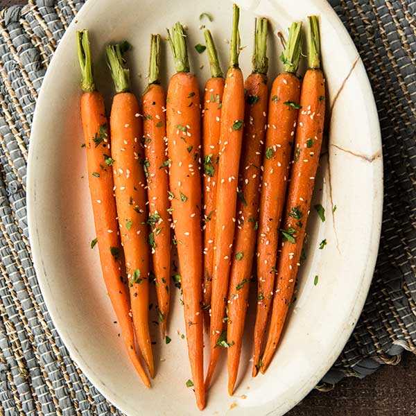 Recipe for Spicy Honey-Glazed Carrots