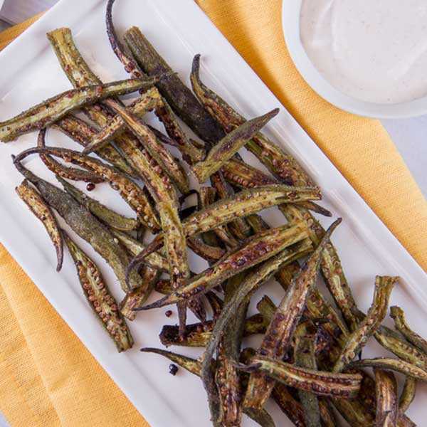 Recipe for Cajun Roasted Okra