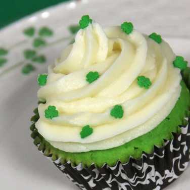 Recipe for Shamrock Cupcakes