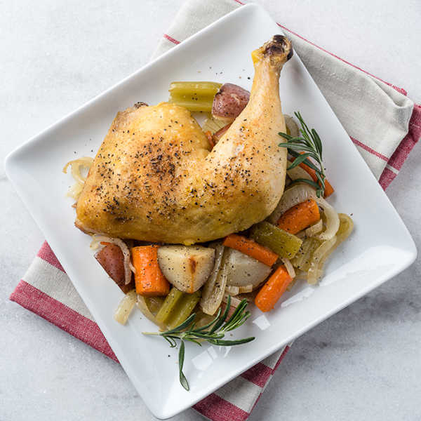 Recipe for Slow Cooker Chicken Pot Roast