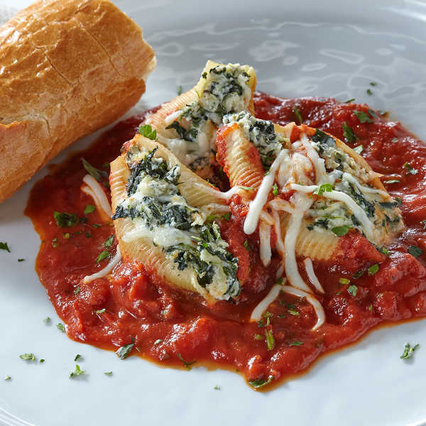 Recipe for Slow Cooker Spinach Stuffed Pasta Shells