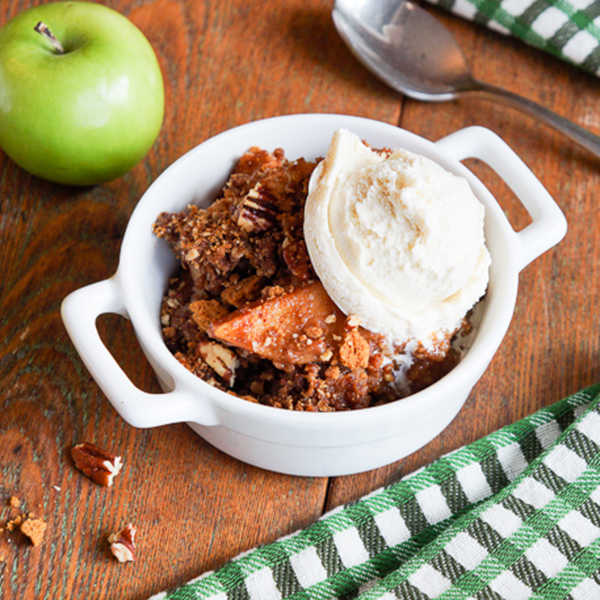 Recipe for Slow Cooker Snickerdoodle Biscoff® Apple Crisp
