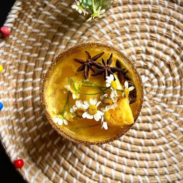 Recipe for Spiced Mango Chamomile Tonic