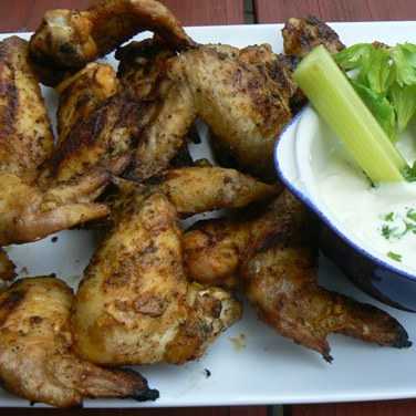 Recipe for Spicy Grilled Chicken Wings