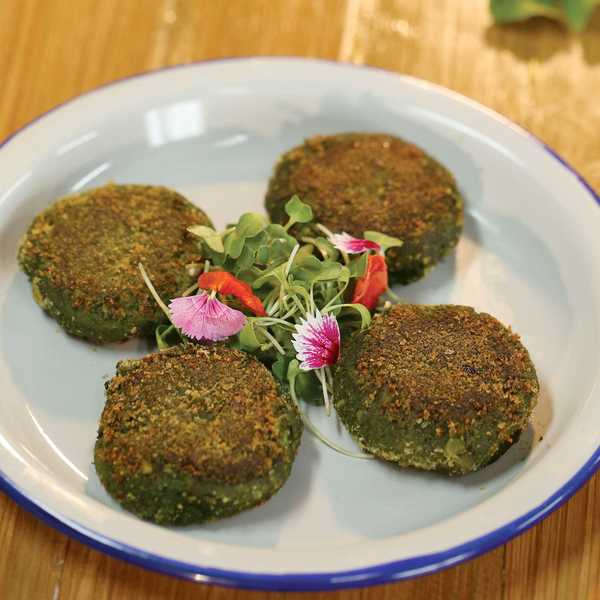 Recipe for Spinach & Apricot Kebab