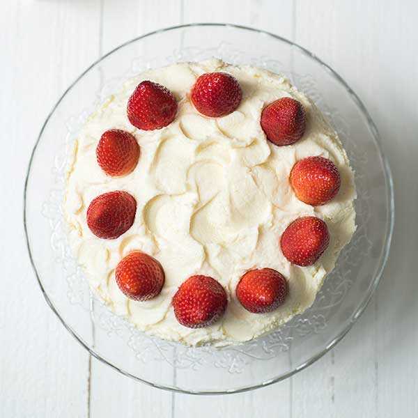 Recipe for Fresh Strawberry Cake