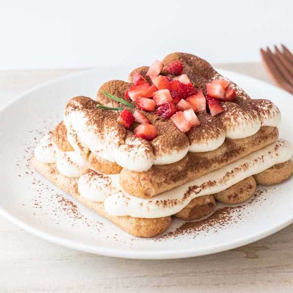 Recipe for Strawberry Latte Tiramisu